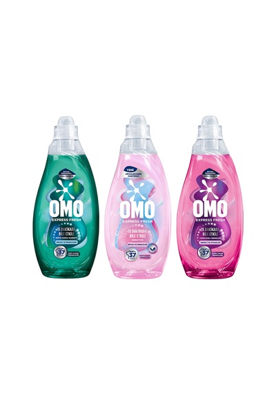 Omo Express Fresh Sensitive Sıvı Çamaşır Deterjan Seti 1480 Ml X3 Diğer