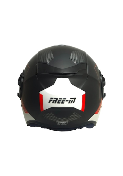 Motosiklet Yarım Kask Double Güneş Vizörlü Siyah Ece Sertifikalı Abs Material Motorcu Kaskı Fast Çok Renkli
