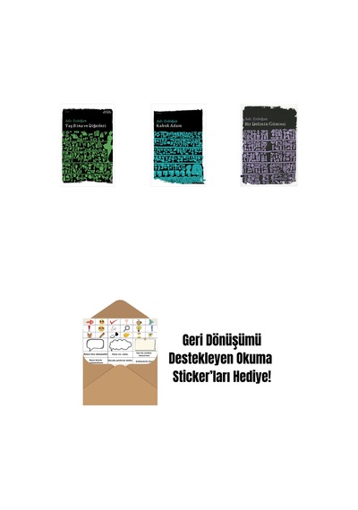 Taş Bina Ve Diğerleri + Kabuk Adam + Bir Delinin Güncesi + Okuma Sticker'ları