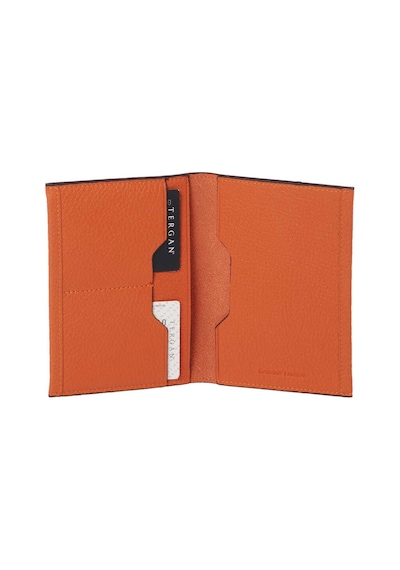 Tergan Turuncu Deri Unisex Pasaportluk - S1ps00001657-j35 Turuncu