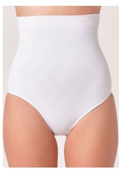 Sistina Beyaz Kadın Dikişsiz Slip Korse - 780