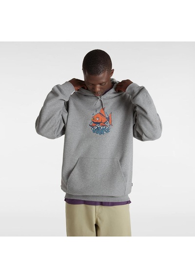 Vans Fısh Loose Pullover Cement Heather