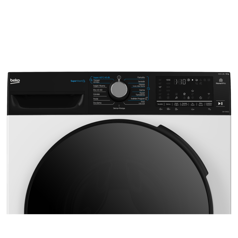 Beko CM 10122 10 KG 1200 Devir Çamaşır Makinesi