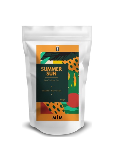 Mim Tea Summer Sun Tea Ananaslı Meyve Çayı 100 G