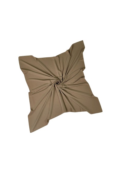 Mim Eşarp Tuana Eşarp Medine İpeği Eşarp 110x110 Cm Açık Kiremit
