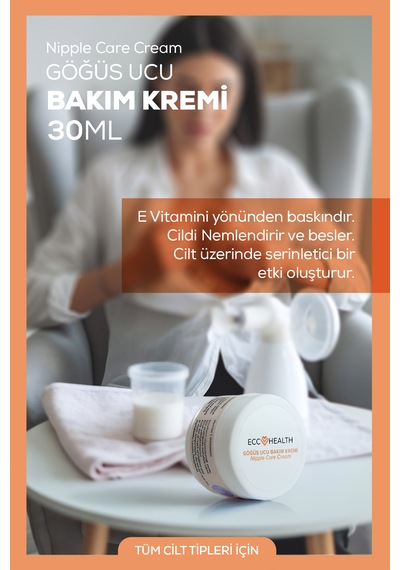 Göğüs Ucu Çatlak Kremi 30 Ml Emzirme Sonrası Meme Ucu Nemlendirici Ve Çatlak Önleyici Krem