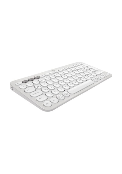 Logitech K380s Çakıl Tuşlu Bluetooth Klavye Beyaz