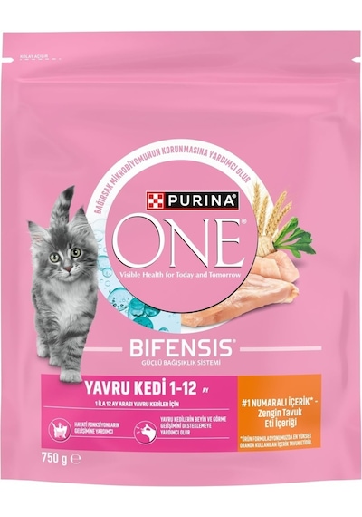 Purina One Junior Tavuklu Yavru Kedi Maması 750gr