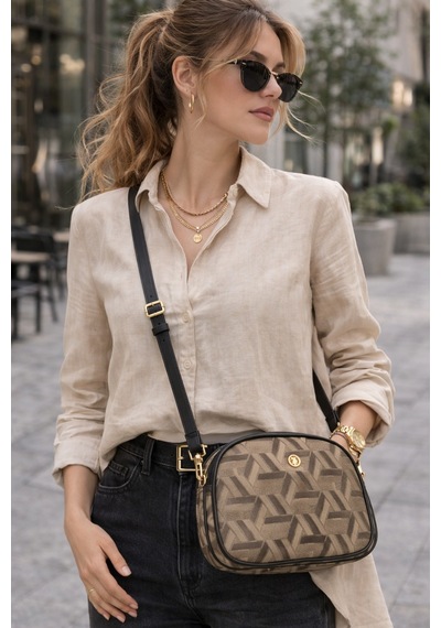 Us Polo Assn Us25524 Vizon Uspolo Assn 3 Gözlü Kadın Çapraz Çanta