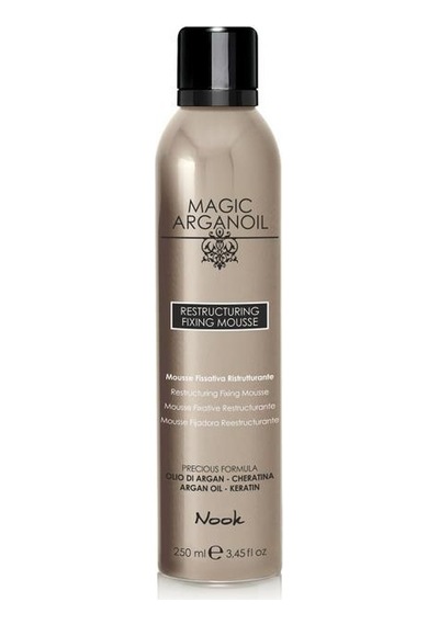 Nook Magic Arganoil Restructuring Fixing Saç Köpüğü 250 ML