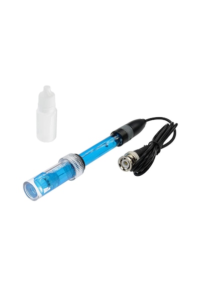 Ph Elektrot Sensör Probu E201-1C Sıvı Su 0-14Ph Algılayıcı Bnc