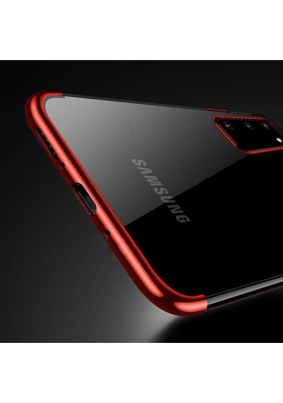 Galaxy S20 Kılıf Zore Dört Köşeli Lazer Silikon Kılıf Galaxy S20 Kılıf Zore Dört Köşeli Lazer Silikon Kılıf