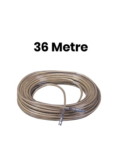 36 M Gümrük Halatı Çelik Tel Halat 7mm Kalınlık 36 M Uzunluk N11.354