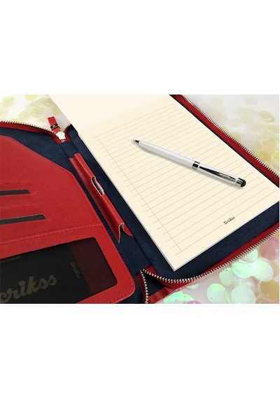 Scrikss A5 I Pad Kılıfı Kalem Kırmızı Dr8113-C2M