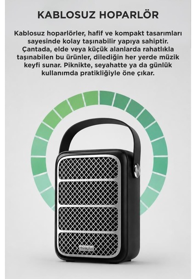 Torima K12 Bluetooth 5.4 Kablosuz Taşınabilir Speaker
