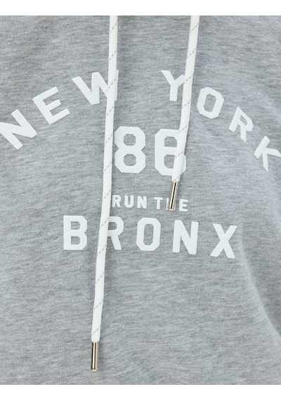 Koton Crop Kapşonlu Sweatshirt Kolej Temalı Baskılı Üç İplik Rahat Kalıp Gri 5wak10231ek Gri Koton Crop Kapşonlu Sweatshirt Kolej Temalı Baskılı Üç İplik Rahat Kalıp Gri 5wak10231ek Gri