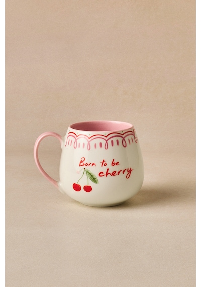 Karaca Cherry Time Kupa 355 Ml Pembe
