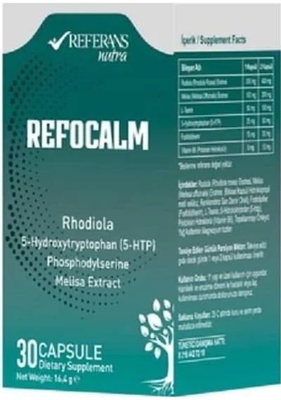 Referans Refocalm 30 Kapsül