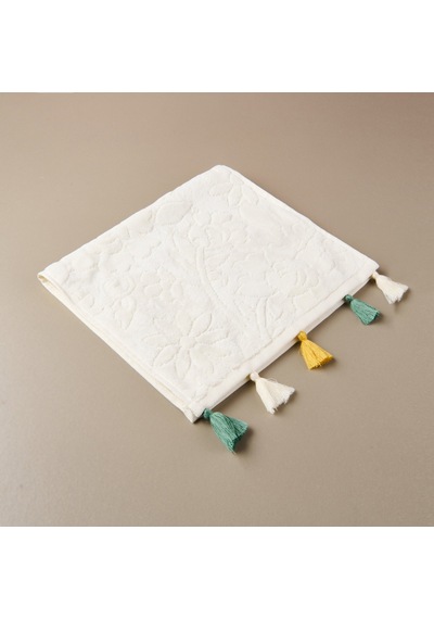 Soft Granny Summer Flos El Havlusu - Ekru - 30x50 Cm Renkli