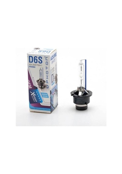 Photon D6S 42V 25W 8000K Azure White Buz Mavisi Kristal Beyaz Xenon Ampul PH4563