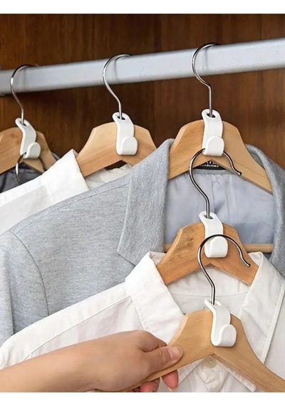 5'li Dolap İçi Askı Çoğaltıcı Çok Amaçlı Askı Dolap İçi Düzenleyici Kıyafet Düzenleyici Plastik Beya Diğer