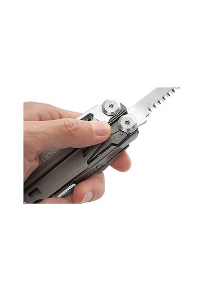 Rocktol Kamp 19 Fonksiyonlu Multitool Pense Kılıflı Gri