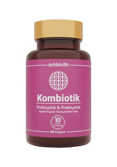 Doğadan Bizim Artıbiotik Kombiotik Probiyotik & Prebiyotik 60 Kapsül