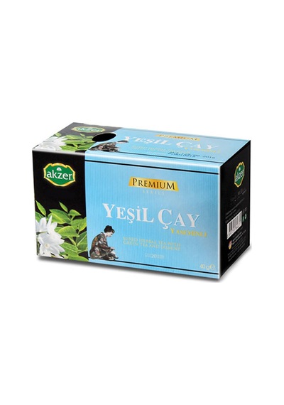 Nk Organik Yeşil Çay Yaseminli Doğal 20'li Poşet Çay