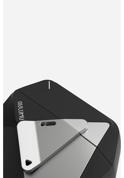 Apple Uyumlu Airpods 4 Geometrik Desenli Kilitleme Mekanizmalı Ve Askı İpli Kılıf A29 Siyah