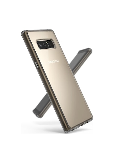 Ringke Fusion Galaxy Note 8 İle Uyumlu Kılıf Smoke Black