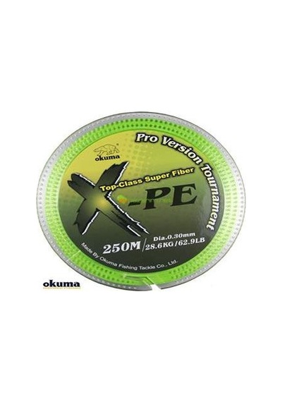 Okuma X-Pe 8 Örgü 0,10 Mm 250 Mt Ip Misina
