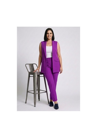 Hanezza Büyük Beden Kadın Siyah Casual -ofis Kombini Şıklık Ve Rahatlık Bir Arada Mor - 4035067 Mor Hanezza Büyük Beden Kadın Siyah Casual -ofis Kombini Şıklık Ve Rahatlık Bir Arada Mor - 4035067 Mor