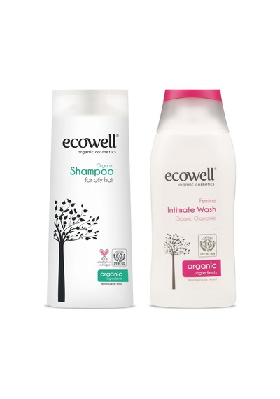 Ecowell Organik İntim Temizleyici 200 ML + Şampuan 300 ML