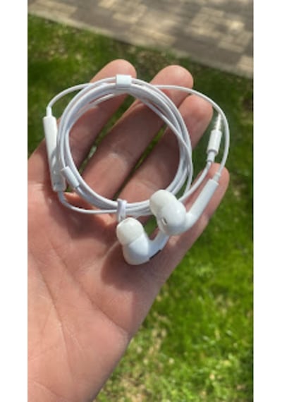 Mikrofonlu Ios Uyumlu Jak Girişli Silikonlu Kulaklık Süper Ses Kalitesi K20s