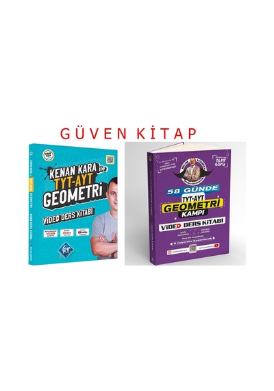 Kenan Kara Selim Yüksel Tyt-ayt Geometri Video Ders Kitabı Seti