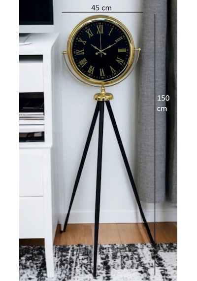 Gold Asalet Tripod Ayaklı Saat Çok Renkli