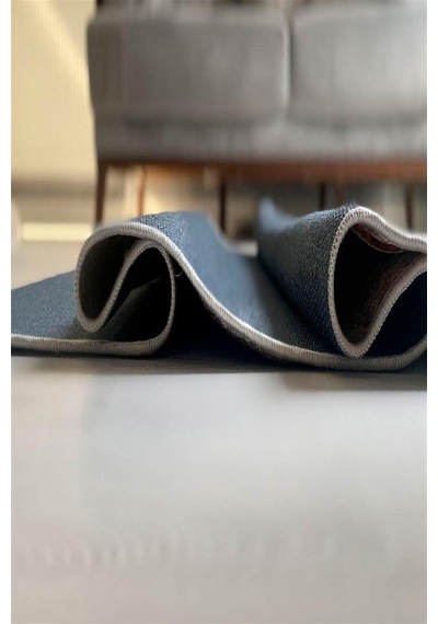 Dekoratif Özel Tasarım Pamuk Taban Kaliteli Modern Leke Tutmaz Yıkanabilir Kilim Halı Exfab68-klm - Beyaz-18785 Beyaz