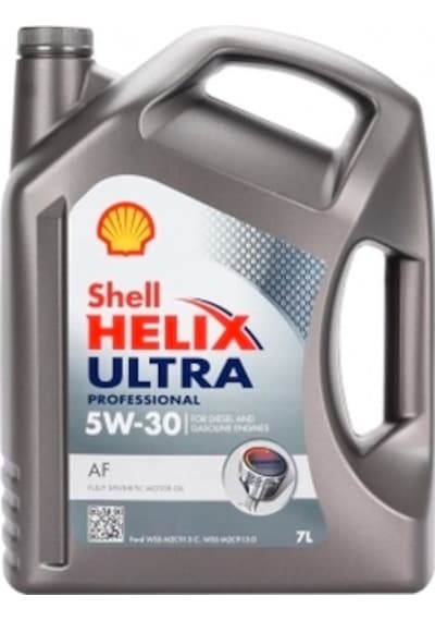 Shell Helix Ultra Pro 5W-30 Af Tam Sentetik Motor Yağı 7 L