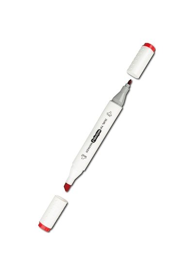 Serve Aırbrush Kıt 12 Keçeli Kalem İle Birlikte 124-Pembe