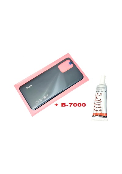 Tkgz Xiaomi Redmi Note 10 4g Arka Pil Batarya Kapağı B-7000 Siyah