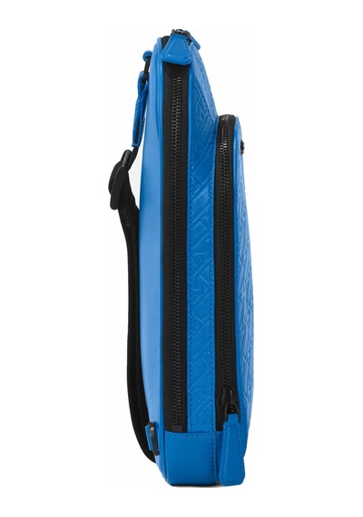 Mont Blanc Montblanc M Gram 4810 Tek Kollu Çanta 130022 Mavi