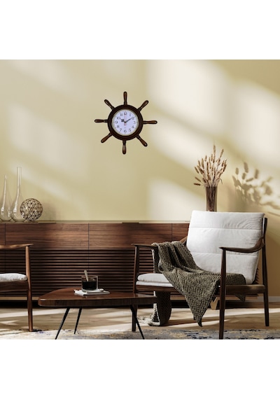 Eskitme Kavelalı Dümen Duvar Saati Pl-d3701e