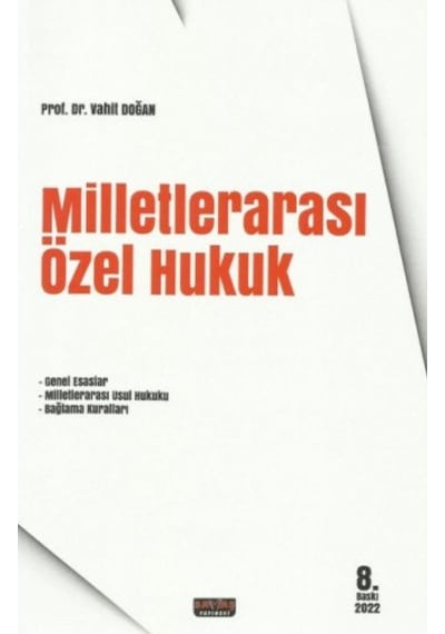 Milletlerarası Özel Hukuk - Vahit Doğan