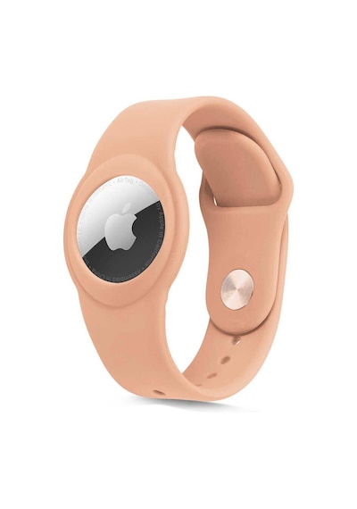 Apple Uyumlu AirTag Anahtarlık Kordon Kılıf Silikon Kordon