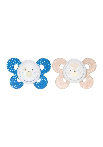 Chicco Physioforma Comfort Silikon Emzik 6-16 Ay 2'li 00074933210000_MULTI_3 Mavi