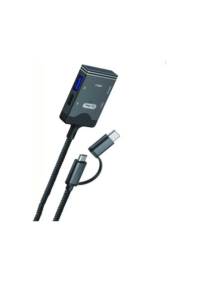 Go Des GD-DK106 5 in 1 Type-C / Micro OTG USB & SD Hafıza Kart Okuyucu - ZORE-261941