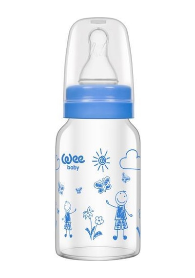 Wee Baby 770 Isıya Dayanıklı Cam Biberon  120 ML
