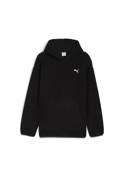Puma Ess Elevated Sherpa Erkek Siyah Günlük Stil Sweatshirt 68825801 1675486 SiYAH
