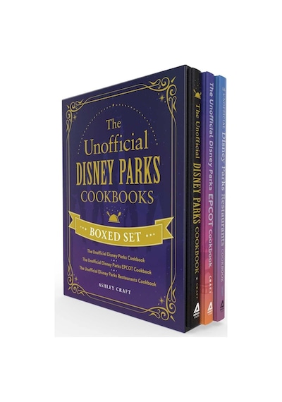 The Unofficial Disney Parks Cookbooks Boxed Set: The Unofficial Disney Parks Cookbook, The Unofficial Disney Parks Epcot Cookbook, The Unofficial Disney Parks Restaurants Cookbook