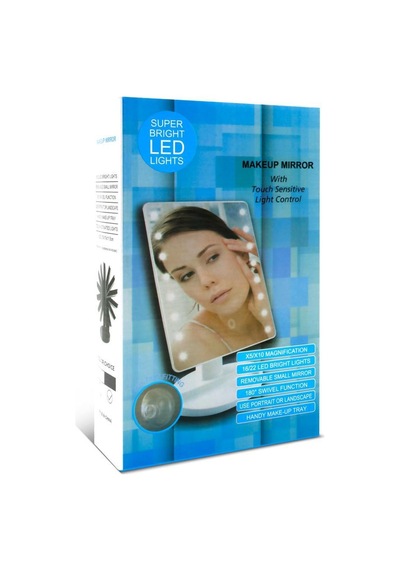 Blic Bld-26 22 Led Işıklı Makyaj Aynası Siyah